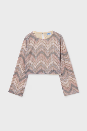 MAYORAL 07031-23 KREM BLUZ 10/16