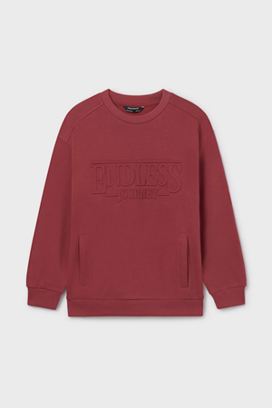 MAYORAL 07405-91 BORDO SWEAT 10/16