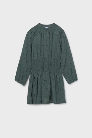 MAYORAL 07909-55 YESIL SIFON ELBISE