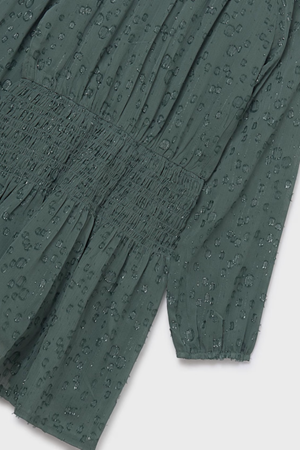 MAYORAL 07909-55 YESIL SIFON ELBISE