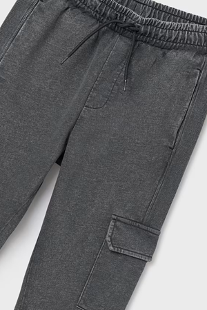 MAYORAL 07561-79-SIYAH KARGO PANTOLON 10/16