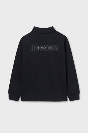 MAYORAL 07408-16 SIYAH KAZAK-FERMUARLI  