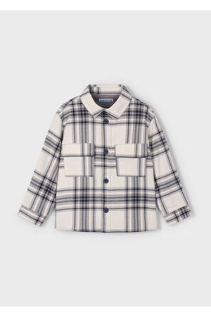 MAYORAL 4123-30 GRI Gömlek-Ekose 4/9