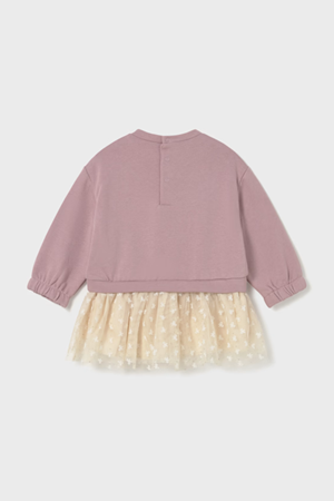 MAYORAL 2912-43 PEMBE ELBİSE 1/3YAŞ