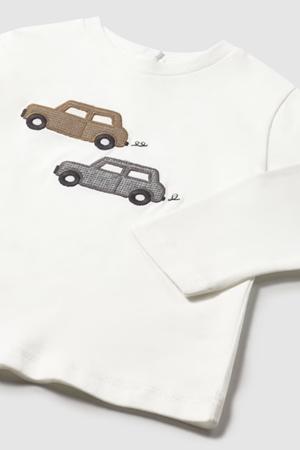 MAYORAL 02072-47 KREM TSHIRT 1/3YAŞ  