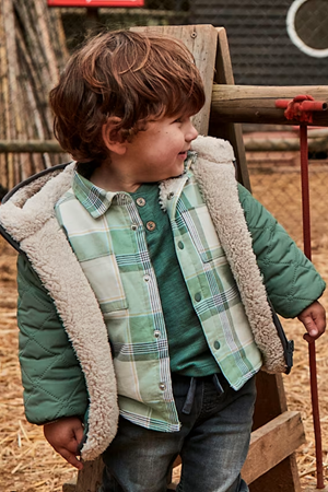 MAYORAL 2104-83 YESIL GÖMLEK 1/3