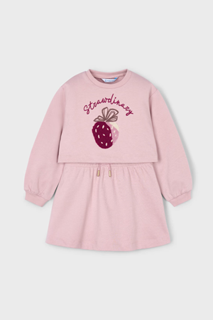 MAYORAL 4927-54 PEMBE ELBİSE 4/9