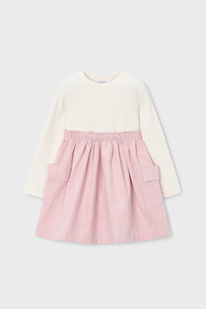 MAYORAL 04930-61 PEMBE ELBISE 4/9