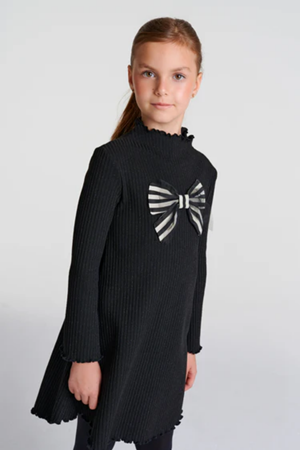 SHESHE DSL0476 Siyah Örme Elbise