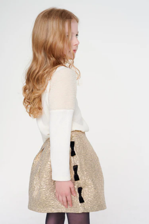 SHESHE Kürk Detaylı Etek Bluz Takım