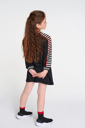 SHESHE DSL0460 Kedi Desenli Elbise