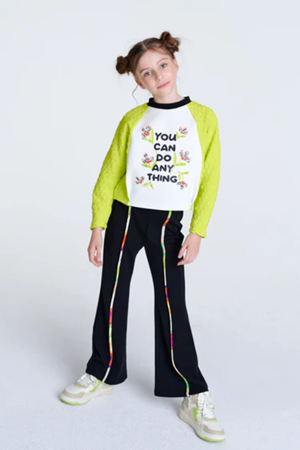 SHESHE BLL0054 Sarı Siyah Eşofman Takım