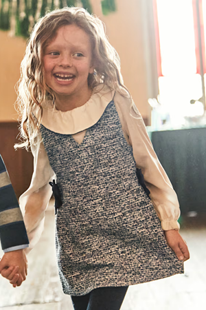 MAYORAL 04990-36 LACIVERT ELBİSE 4/9