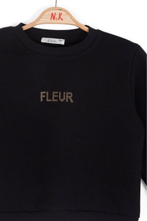 NK Kids 39529 FLEUR SWEAT 4/8 SİYAH