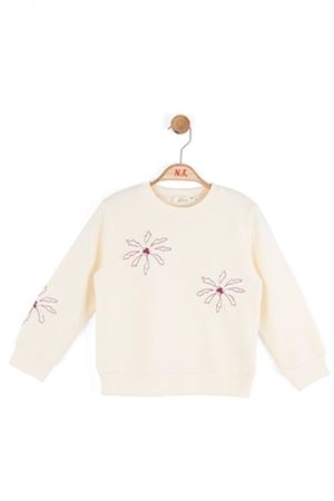 NK Kids 39510 GELİNCİK SWEAT KREM 4/8
