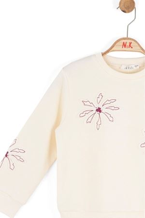 NK Kids 39510 GELİNCİK SWEAT KREM 4/8