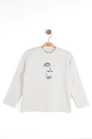 NK Kids 49505 GRAFFITI BADİ 4/8 EKRU