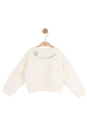 NK Kids 39601 MAGNET SWEAT 1/4 Ekru