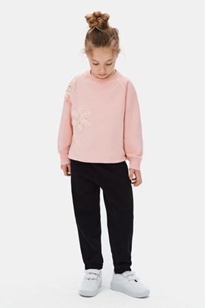 NK Kids 59505 KIZ ÇOCUK MOON PANTOLON SİYAH 4/8