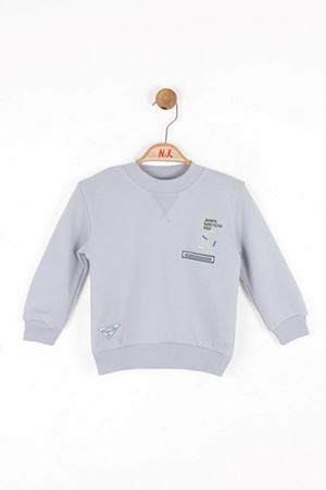 NK Kids 47610 MOST SWEAT 1/4 GRİ