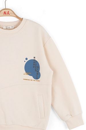 NK Kids 49509 TOGETHER SWEAT KREM 4/8