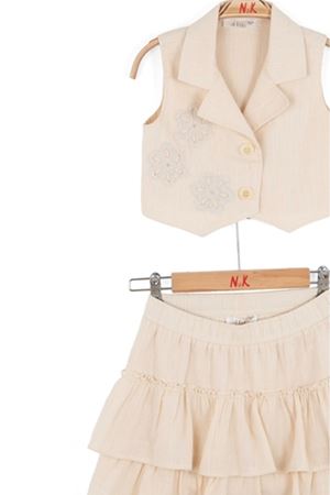 NK Kids 11502 COOKIE TAKIM 4/8 Krem/Cream