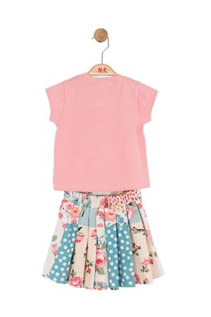 NK Kids 11601 LIFE TAKIM 1/4 Pembe-Mavi