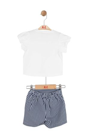 NK Kids 11603 MARE TAKIM 1/4 Ekru-Lacivert