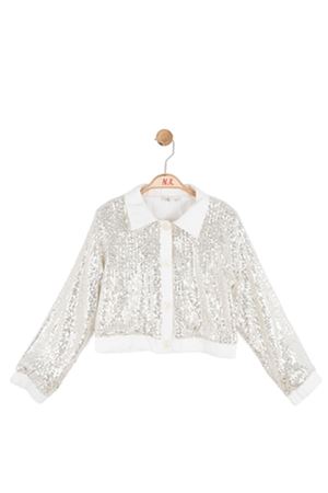 NK Kids 31340 PUL PAYETLİ CEKET 8/14 Krem