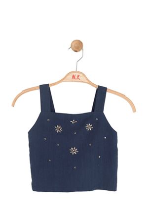 NK Kids 31350 CASHMERE CROP 8/14 Lacivert