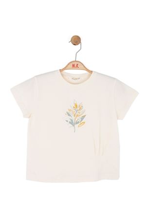 NK Kids 31512 ZAMBAK T-SHIRT 4/8 Krem