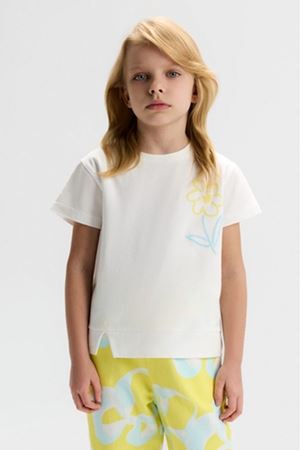NK Kids 31531 ROXY TSHIRT 4/8 Ekru-Sarı