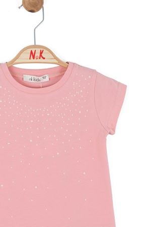 NK Kids 31605 PEARL T-SHIRT 1/4 Pembe