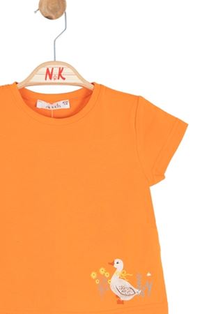 NK Kids 31610 SUNFLOWER T-SHIRT 1/4 Turuncu