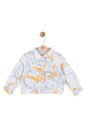 NK Kids 31613 POWDER CEKET 1/4 Krem-mavi