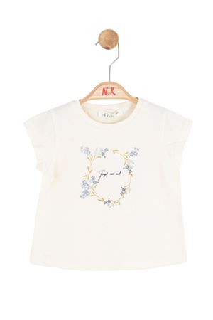 NK Kids 31614 SARMAŞIK T-SHIRT 1/4 Krem