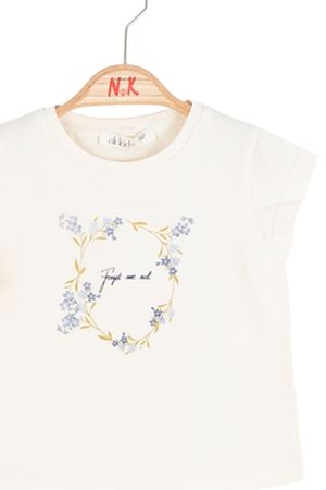NK Kids 31614 SARMAŞIK T-SHIRT 1/4 Krem
