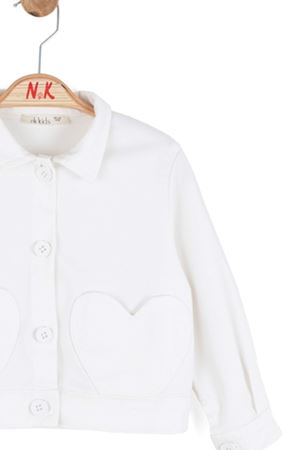 NK Kids 31620 KALPLİ CEKET 1/4 Ekru