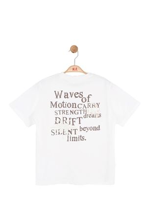 NK Kids 41306 CIRCLE TSH. 8/14 Ekru/kahve