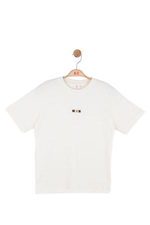 NK Kids 41309 ROSS T-SHIRT 8/14 Krem/haki