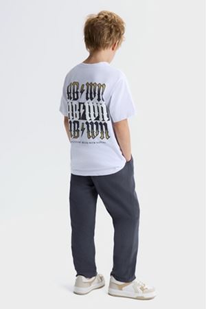 NK Kids 41323 MONZA T-SHIRT 8/14 Beyaz