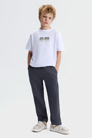 NK Kids 41323 MONZA T-SHIRT 8/14 Beyaz
