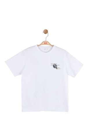 NK Kids 41325 RUN T-SHIRT 8/14 Beyaz