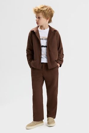 NK Kids 41327 OPAL GÖMLEK 8/14 Kahve