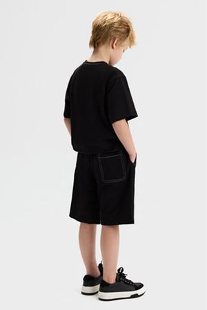 NK Kids 41338 LABİRENT T-SHIRT 8/14 Siyah