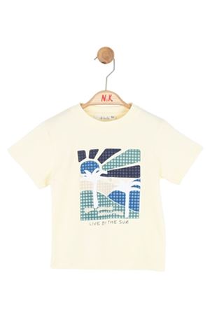 NK Kids 41600 SUN T-SHIRT 1/4 Sarı