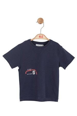 NK Kids 41606 SMILE T-SHIRT 1/4 Lacivert