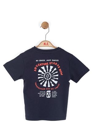 NK Kids 41606 SMILE T-SHIRT 1/4 Lacivert