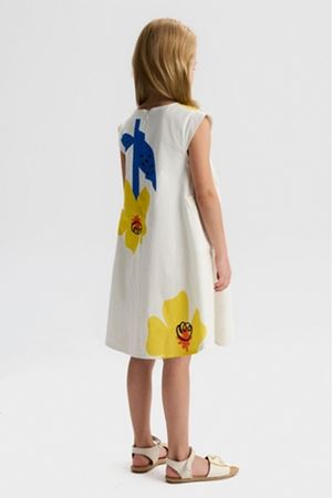 NK Kids 71512 MARGE ELBİSE 4/8 EKRU-SARI