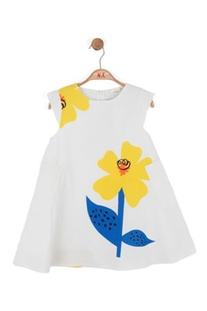 NK Kids 71512 MARGE ELBİSE 4/8 EKRU-SARI